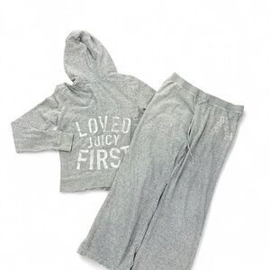 Juicy Couture Vintage Gray Tracksuit